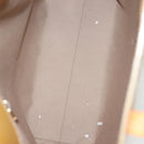 LOUIS VUITTON Monogram Vernis Reade MM Hand Bag Beige M91141 LV Auth BA3199-11