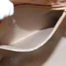 LOUIS VUITTON Monogram Vernis Reade MM Hand Bag Beige M91141 LV Auth BA3199-20