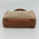 GUCCI GG Canvas Bamboo Hand Bag Beige 112530 Auth BA3203-9