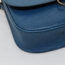 LOUIS VUITTON Epi Saint Cloud GM Shoulder Bag Toledo Blue M52195 LV Auth BA3209-16