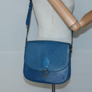 LOUIS VUITTON Epi Saint Cloud GM Shoulder Bag Toledo Blue M52195 LV Auth BA3209-25