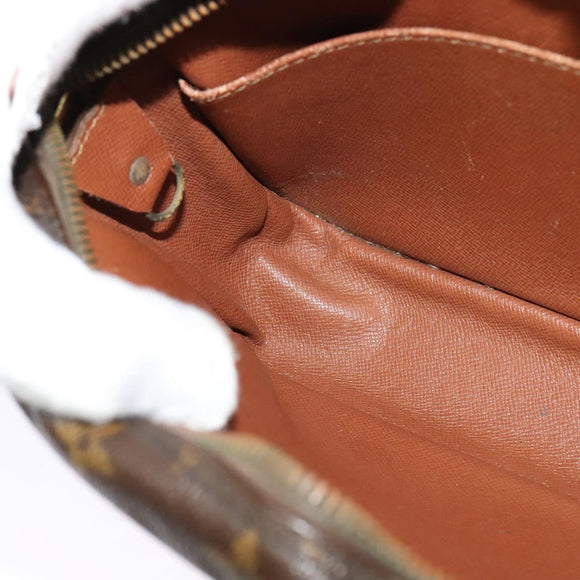 LOUIS VUITTON Monogram Compiegne 28 Clutch Bag M51845 LV Auth BA3212