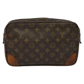 LOUIS VUITTON Monogram Compiegne 28 Clutch Bag M51845 LV Auth BA3212 - 0