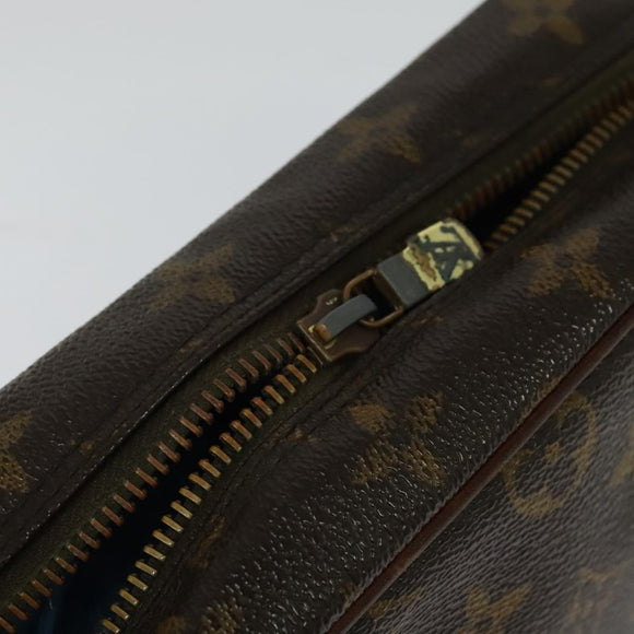 LOUIS VUITTON Monogram Compiegne 28 Clutch Bag M51845 LV Auth BA3212