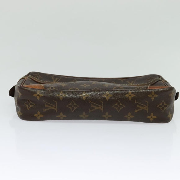 LOUIS VUITTON Monogram Compiegne 28 Clutch Bag M51845 LV Auth BA3212