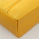 Burberrys Hand Bag Leather Suede Yellow Auth BA3213-14