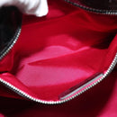 Salvatore Ferragamo Vala Hand Bag Nylon 2way Pink Silver Auth BA3216-22