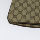 GUCCI GG Supreme Web Sherry Line Shoulder Bag PVC Beige 41 02 013 Auth BA3218-12