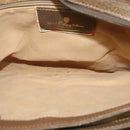 GUCCI GG Supreme Web Sherry Line Shoulder Bag PVC Beige 41 02 013 Auth BA3218-16