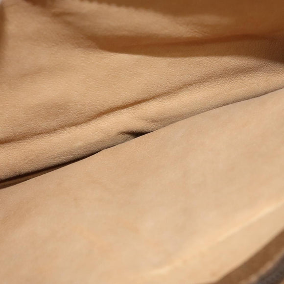 GUCCI GG Supreme Web Sherry Line Shoulder Bag PVC Beige 41 02 013 Auth BA3218