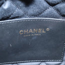 CHANEL Chain Chanel 22 Shoulder Bag Leather Black Gold CC Auth BA3220SM-18