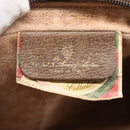 GUCCI GG Supreme Web Sherry Line Clutch Bag PVC Beige 89 01 012 Auth BA3229-13