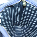 LOUIS VUITTON Antigua Cabas PM Tote Bag Canvas Blue Black M40090 LV Auth BA3231-19