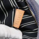 LOUIS VUITTON Antigua Cabas PM Tote Bag Canvas Blue Black M40090 LV Auth BA3231-21