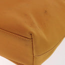 Salvatore Ferragamo Shoulder Bag Canvas Orange Auth BA3239-9