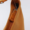 Salvatore Ferragamo Shoulder Bag Canvas Orange Auth BA3239-10