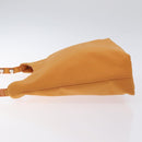 Salvatore Ferragamo Shoulder Bag Canvas Orange Auth BA3239-4