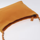 Salvatore Ferragamo Shoulder Bag Canvas Orange Auth BA3239-6