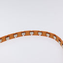 Salvatore Ferragamo Shoulder Bag Canvas Orange Auth BA3239-8