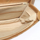 GUCCI Micro GG Canvas Shoulder Bag Beige Gold Auth BA3245-18