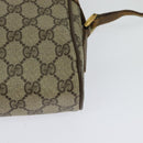 GUCCI GG Supreme Web Sherry Line Shoulder Bag PVC Beige 56 02 004 Auth BA3247-16