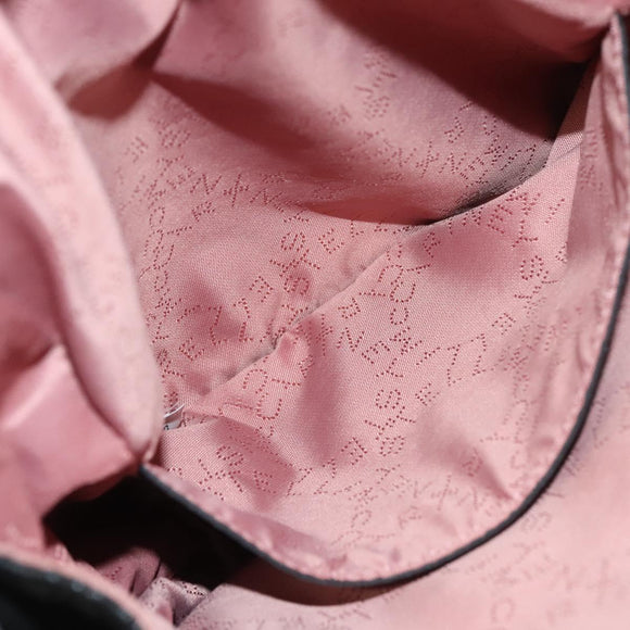 Stella MacCartney Falabella Chain Backpack Suede Black Silver 364517 Auth BA3253