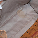 MCM Logogram Vicetos Shoulder Bag PVC Leather Brown Gold Auth BA3258-16