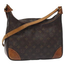 LOUIS VUITTON Monogram Boulogne 30 Shoulder Bag M51265 LV Auth BA3261-1