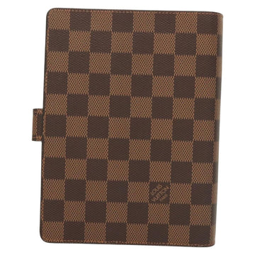 LOUIS VUITTON Damier Ebene Agenda MM Day Planner Cover R20240 LV Auth BA3262 - 0