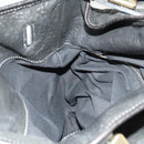 Chloe Shoulder Bag Leather 2wy Black Gold Auth BA3264-18