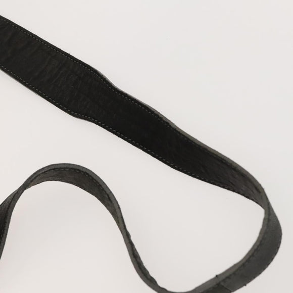 Chloe Shoulder Bag Leather 2wy Black Gold Auth BA3264