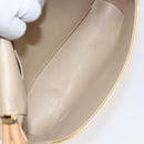 LOUIS VUITTON Monogram Vernis Thompson Street Bag Beige M91301 LV Auth BA3267-11