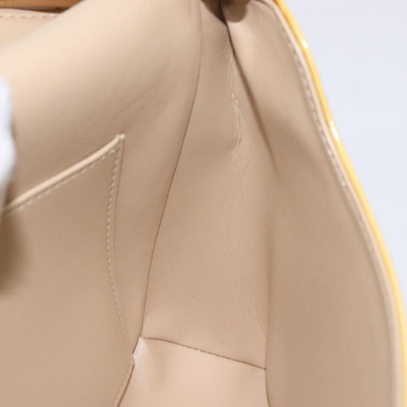 LOUIS VUITTON Monogram Vernis Thompson Street Bag Beige M91301 LV Auth BA3267