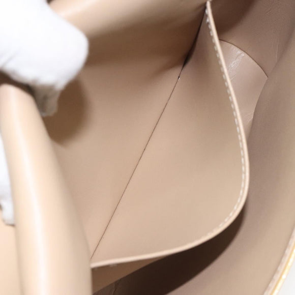 LOUIS VUITTON Monogram Vernis Thompson Street Bag Beige M91301 LV Auth BA3267