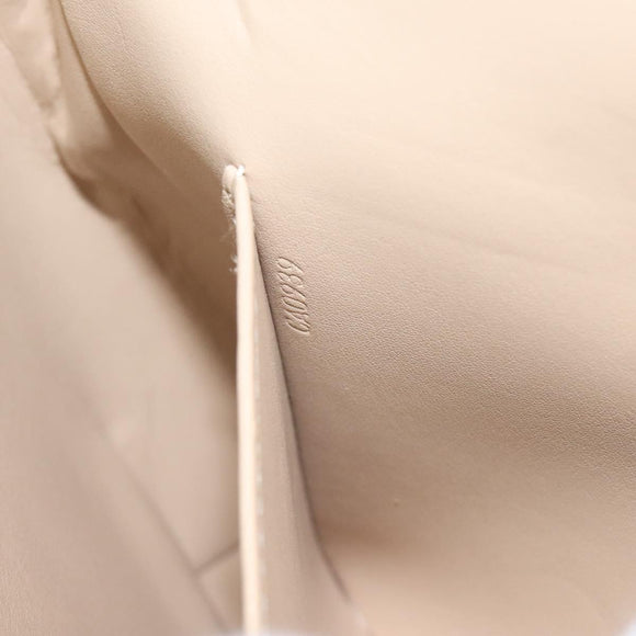 LOUIS VUITTON Monogram Vernis Thompson Street Bag Beige M91301 LV Auth BA3267