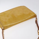 LOUIS VUITTON Monogram Vernis Thompson Street Bag Beige M91301 LV Auth BA3267-6