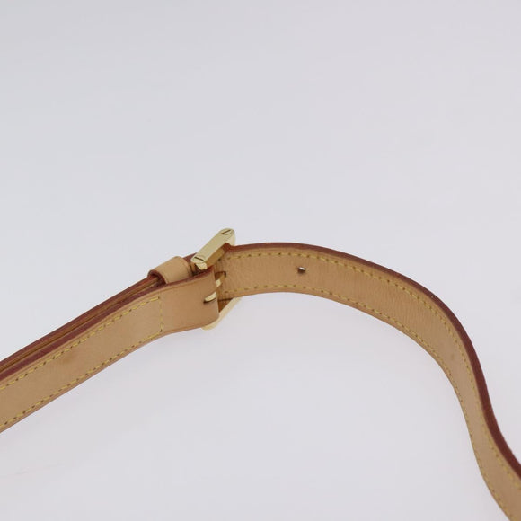 LOUIS VUITTON Monogram Vernis Thompson Street Bag Beige M91301 LV Auth BA3267