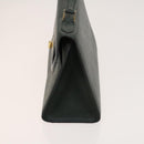 BALLY Quilted Bag Leather 3Set Green Black Brown Auth BA3270-11