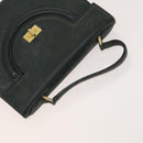 BALLY Quilted Bag Leather 3Set Green Black Brown Auth BA3270-12