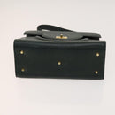 BALLY Quilted Bag Leather 3Set Green Black Brown Auth BA3270-13