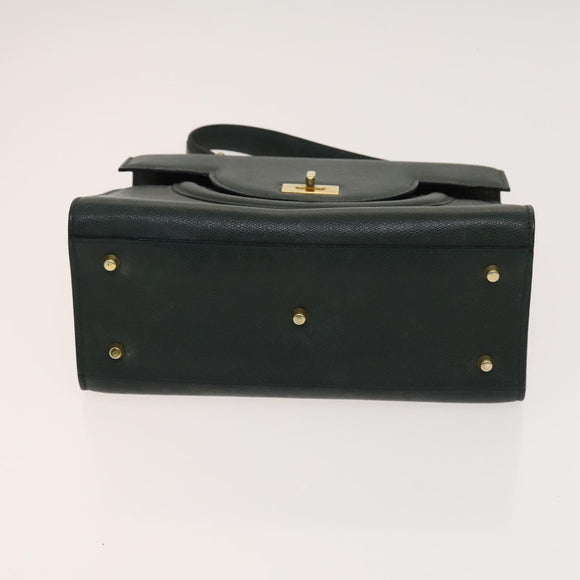 BALLY Quilted Bag Leather 3Set Green Black Brown Auth BA3270