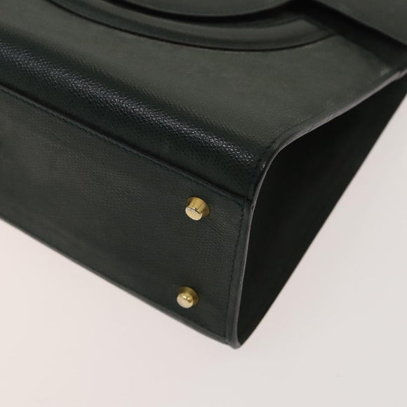 BALLY Quilted Bag Leather 3Set Green Black Brown Auth BA3270