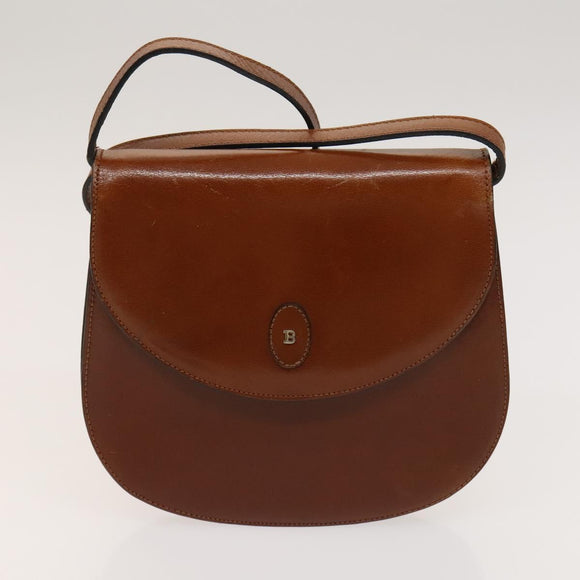 BALLY Quilted Bag Leather 3Set Green Black Brown Auth BA3270