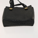 BALLY Quilted Bag Leather 3Set Green Black Brown Auth BA3270-6