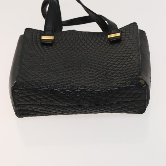 BALLY Quilted Bag Leather 3Set Green Black Brown Auth BA3270