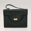 BALLY Quilted Bag Leather 3Set Green Black Brown Auth BA3270-9