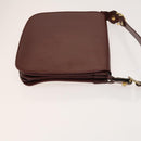 GUCCI Cartier GG Supreme Bag PVC Leather 2Set Beige Bordeaux gold Auth BA3271-13