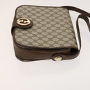 GUCCI Cartier GG Supreme Bag PVC Leather 2Set Beige Bordeaux gold Auth BA3271-4