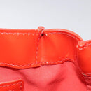 LOUIS VUITTON Vernis Wilshire PM Hand Bag Orenge Sunset M93644 LV Auth BA3277-12