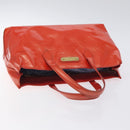LOUIS VUITTON Vernis Wilshire PM Hand Bag Orenge Sunset M93644 LV Auth BA3277-6
